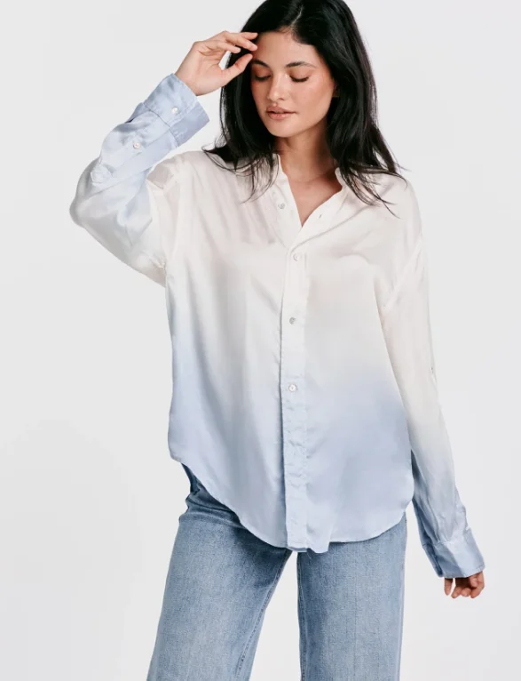 Lola Silky Ombre Oversize Shirt