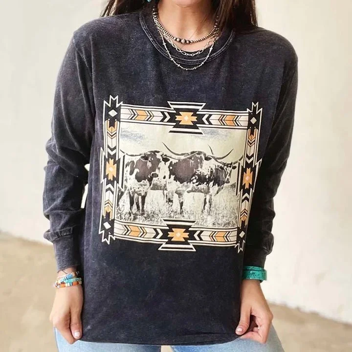 Love & Longhorns Long Sleeve Tee