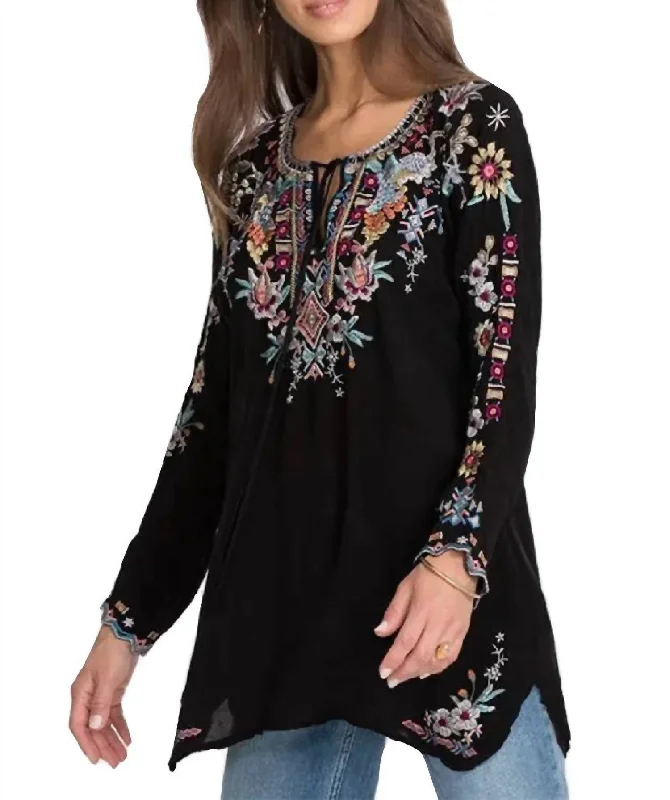 Sunflower Blouse In Black