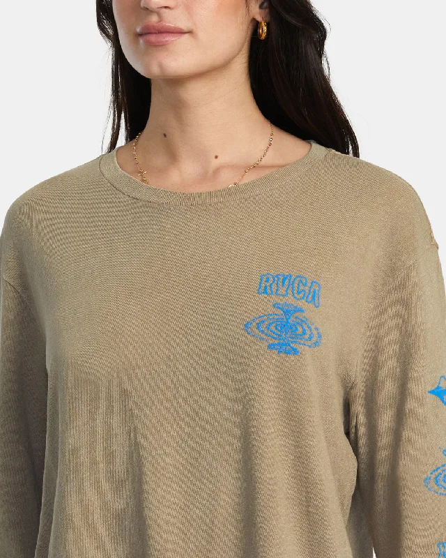 The Unknown Long Sleeve T-Shirt - Dark Khaki