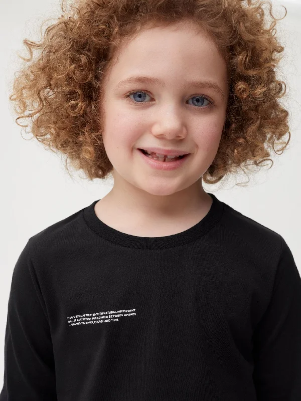 Kids' 365 Long Sleeve T-shirt—black