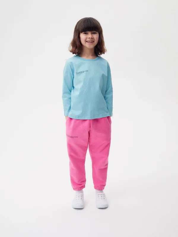 Kids' 365 Long Sleeve T-shirt—celestial blue