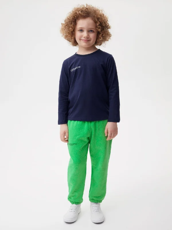 Kids' 365 Long Sleeve T-shirt—navy blue