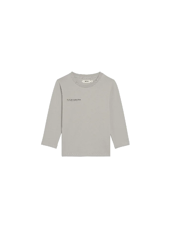 Kids' 365 Long Sleeve T-shirt—stone