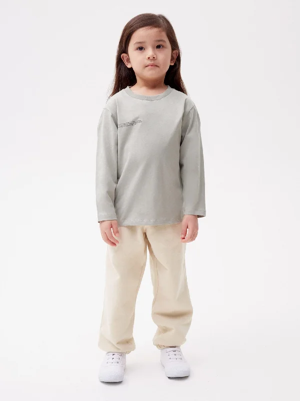 Kids' 365 Long Sleeve T-shirt—stone