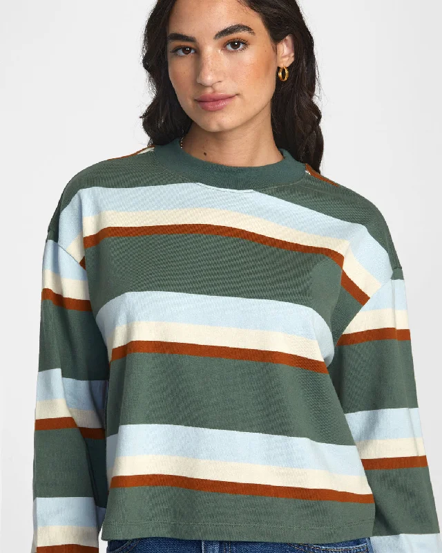 Kinney Long Sleeve Long Sleeve T-Shirt - Spinach