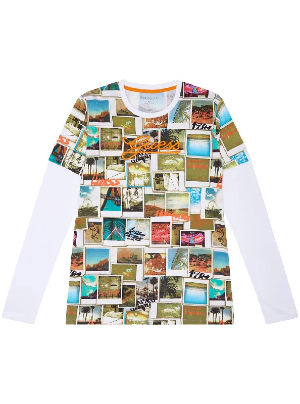 Photo Collage Long Sleeve T-Shirt (7-16)