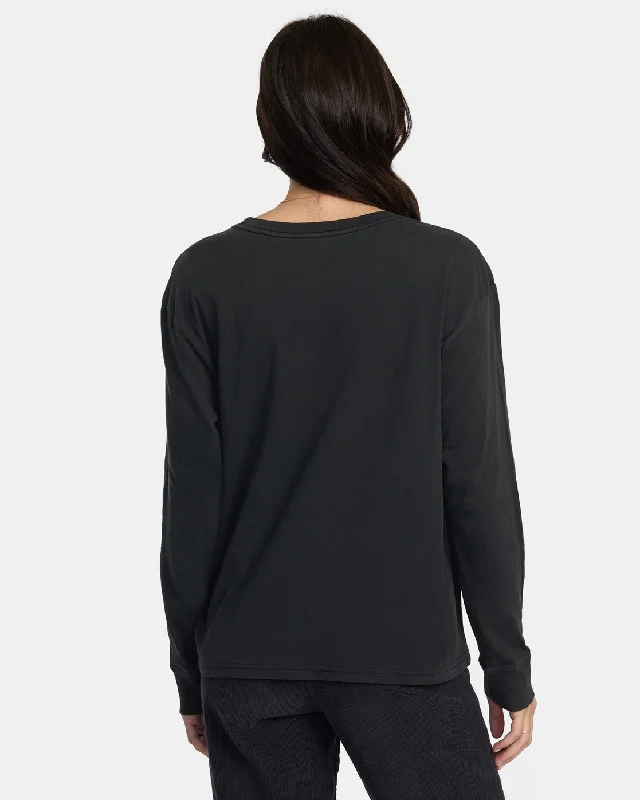 PTC Long Sleeve T-Shirt - Washed Black