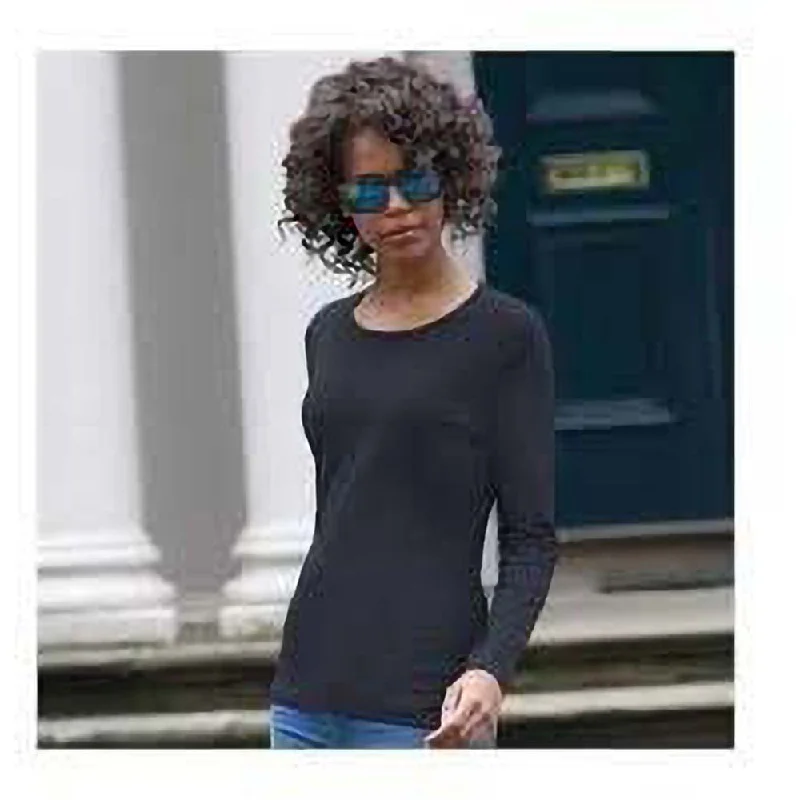 Skinni Fit Womens/Ladies Feel Good Stretch Long Sleeve T-Shirt