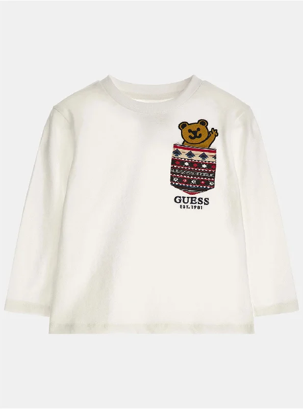 White Bear Long Sleeve T-Shirt (2-7)