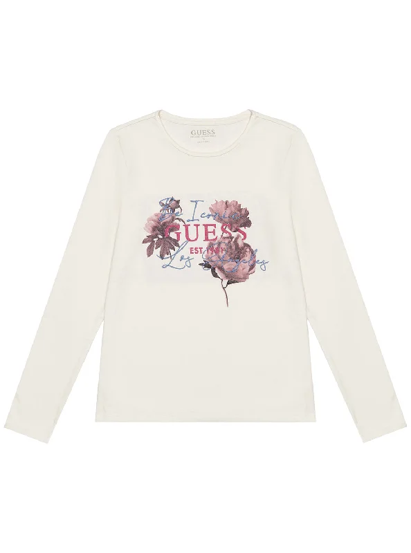 White Long Sleeve T-Shirt (7-16)