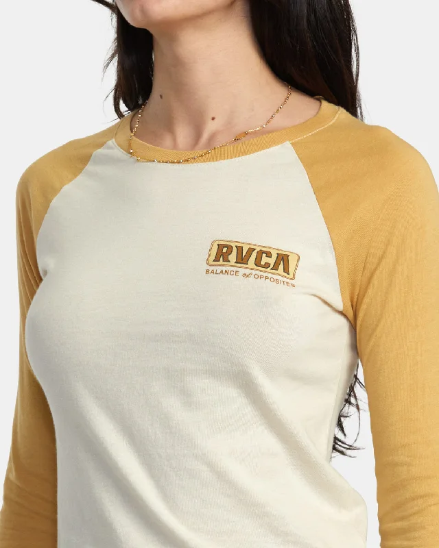 Workerwear Long Sleeve T-Shirt - Latte