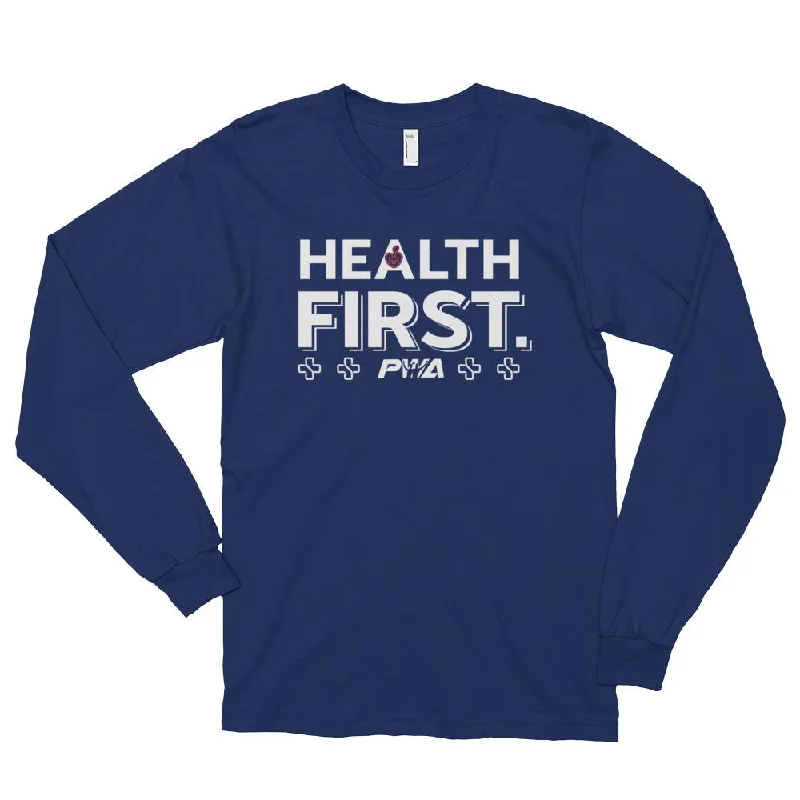 Health Wealth Long sleeve t-shirt (unisex)