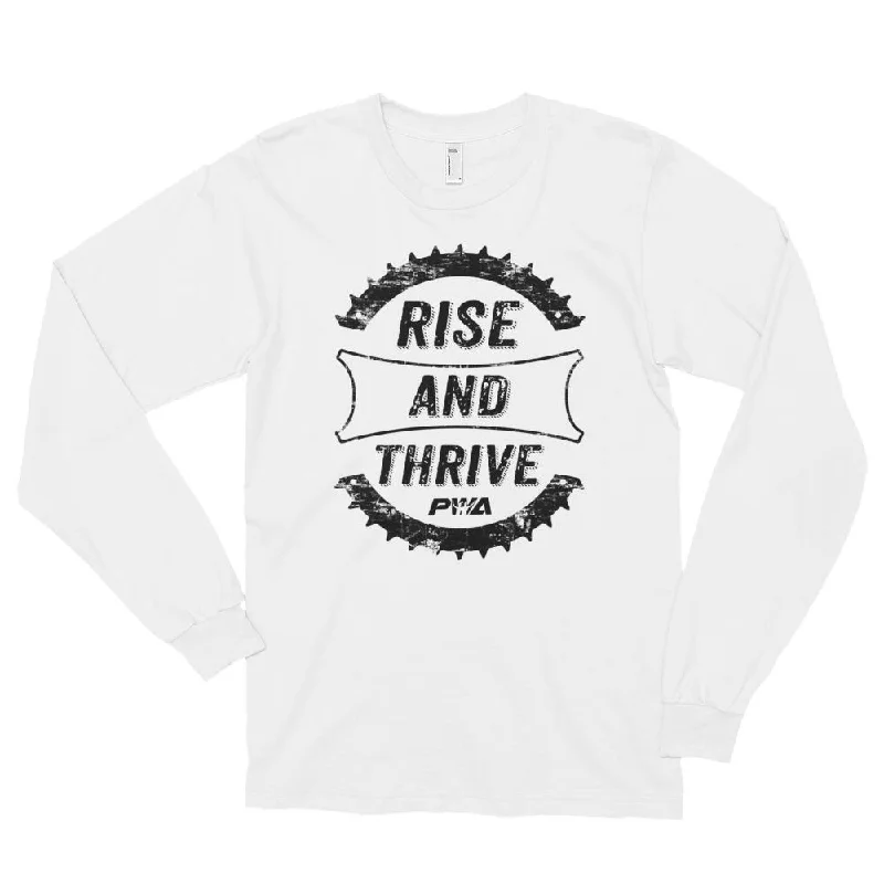 Rise and Thrive Long sleeve t-shirt (unisex)