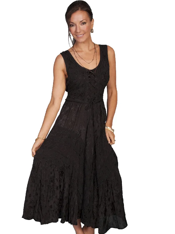 Women's Honey Creek by Scully Dress #HC118BLK