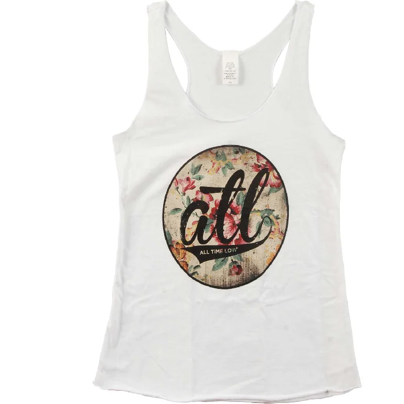 Floral Circle Womens Tank