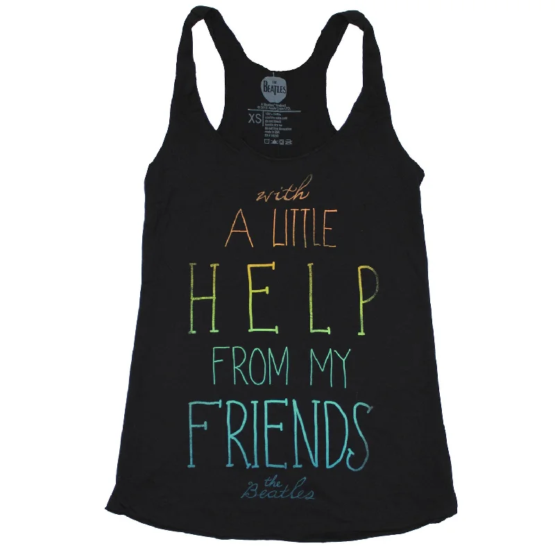 With A Little Help From My Friends Womens Tank