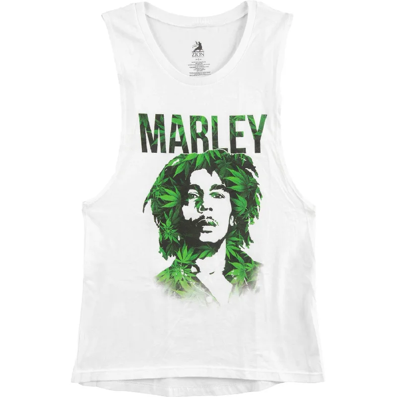 Short Dread Leaves Womens Tank