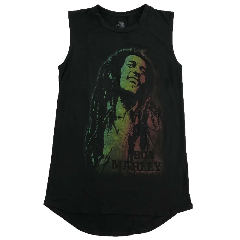 Smile Rasta Silhouette Womens Tank