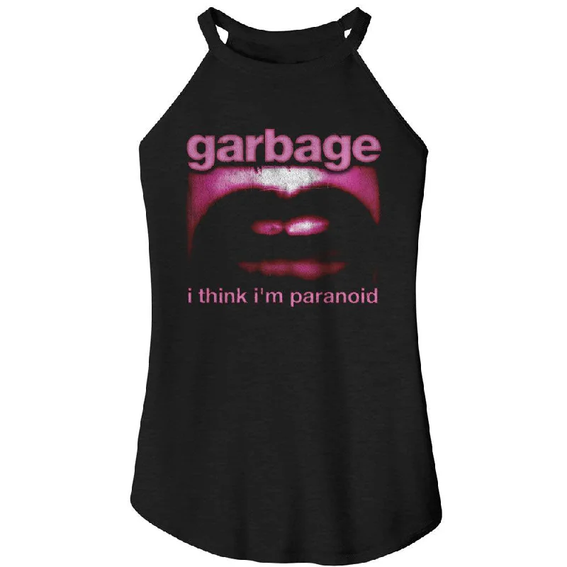 Garbage Paranoid Mouth Womens Tank