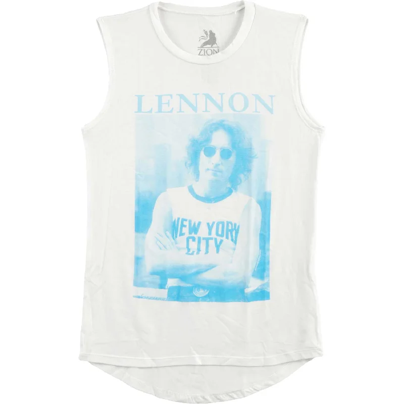 John Lennon Blue Overlay Womens Tank