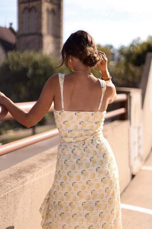 Lemon Lace Tank