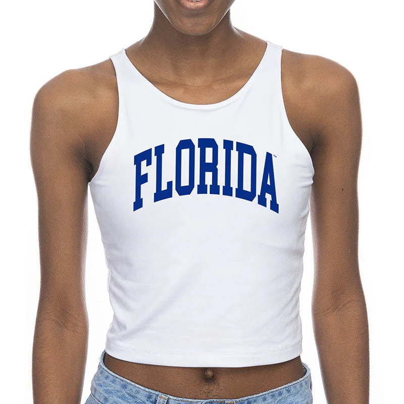 UF Arch First Down Cropped Tank