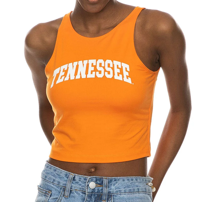 UT Arch First Down Cropped Tank