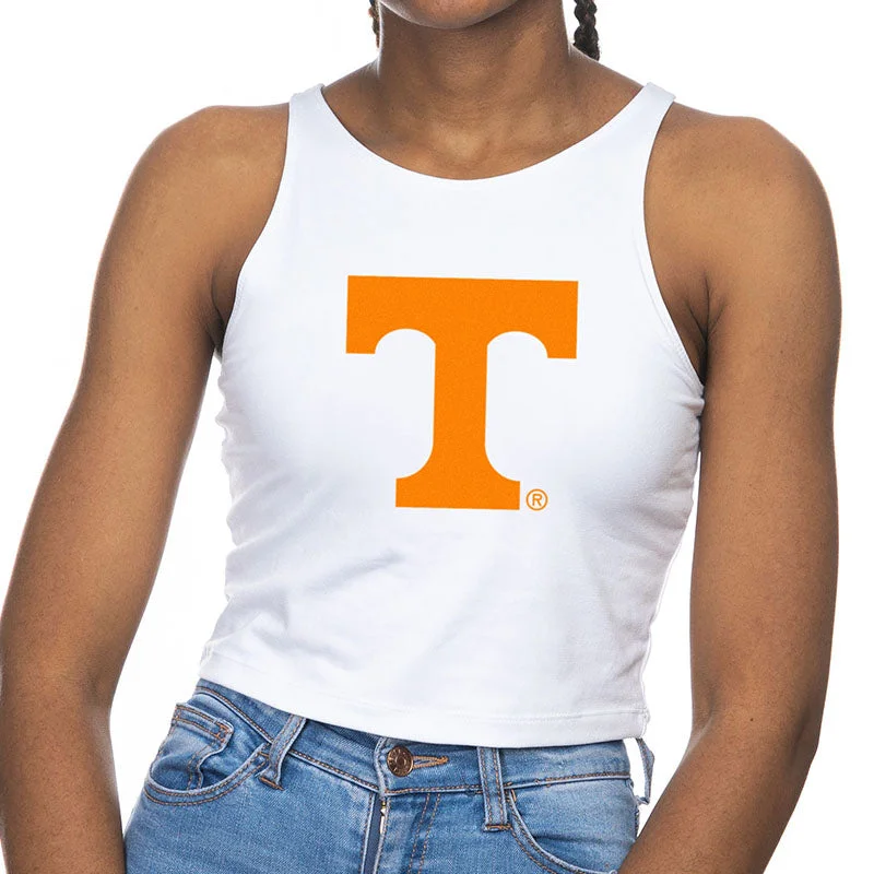 UT Logo First Down Cropped Tank