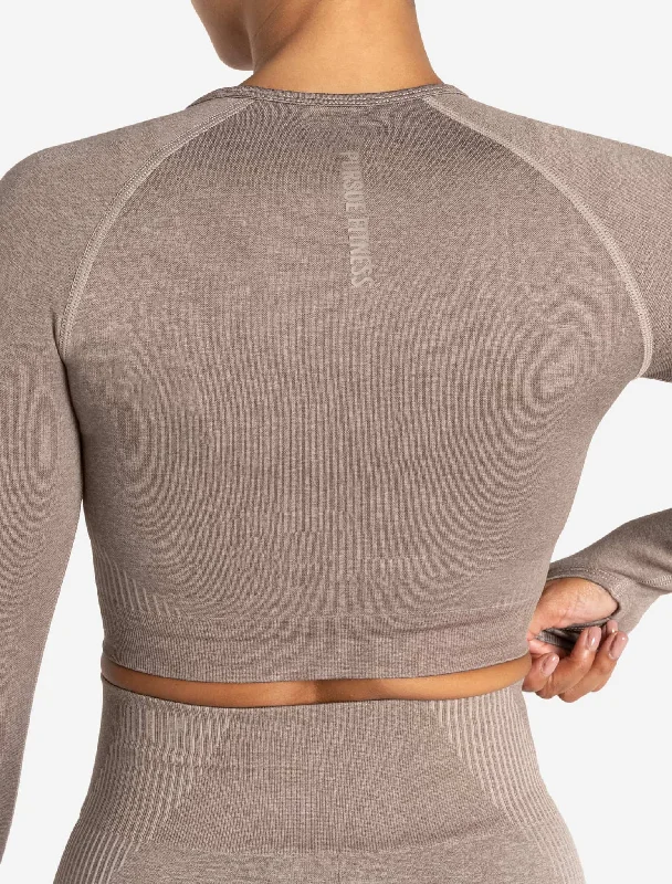 ADAPT 2.0 Seamless Crop Top - Fawn