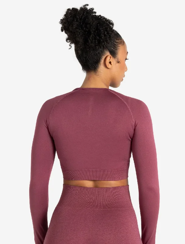 ADAPT 2.0 Seamless Crop Top - Magenta