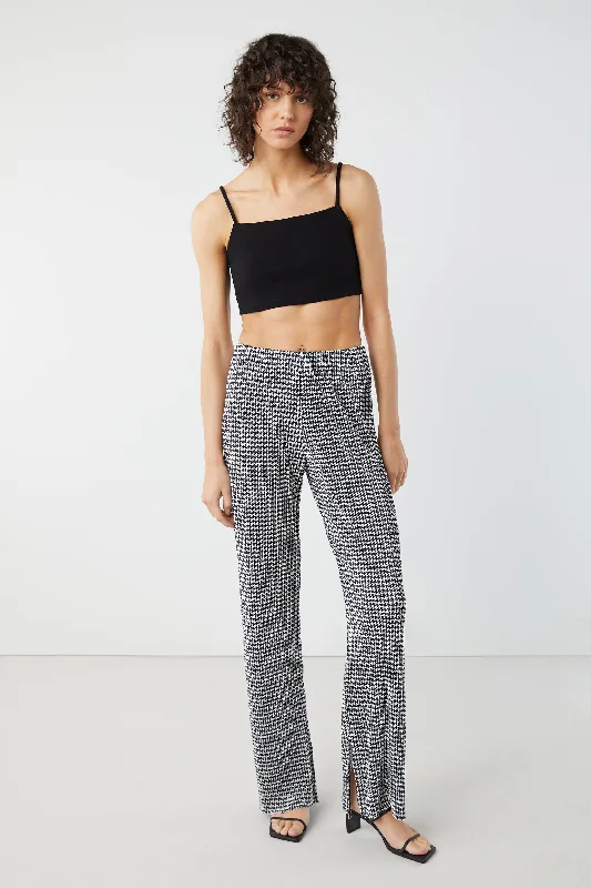 CROPPED PONTE KNIT TANK