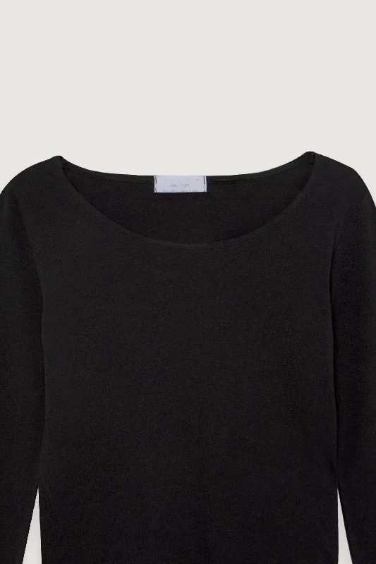 CROPPED LONG SLEEVE TOP