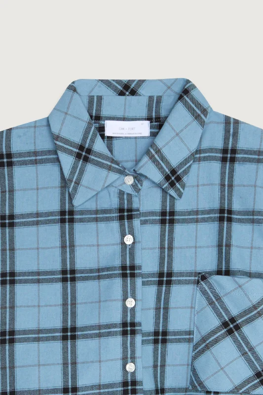 Blue Plaid / Small