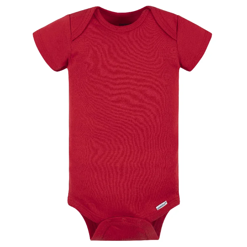 5-Pack Baby Red Onesies® Bodysuits