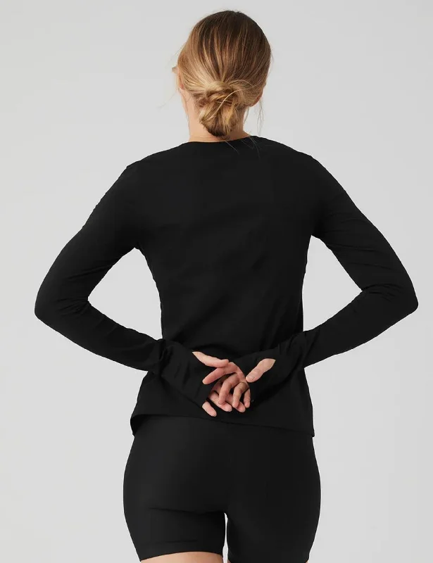 Alosoft Finesse Long Sleeve - Black