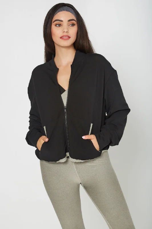 Lux Terry Crop Jacket