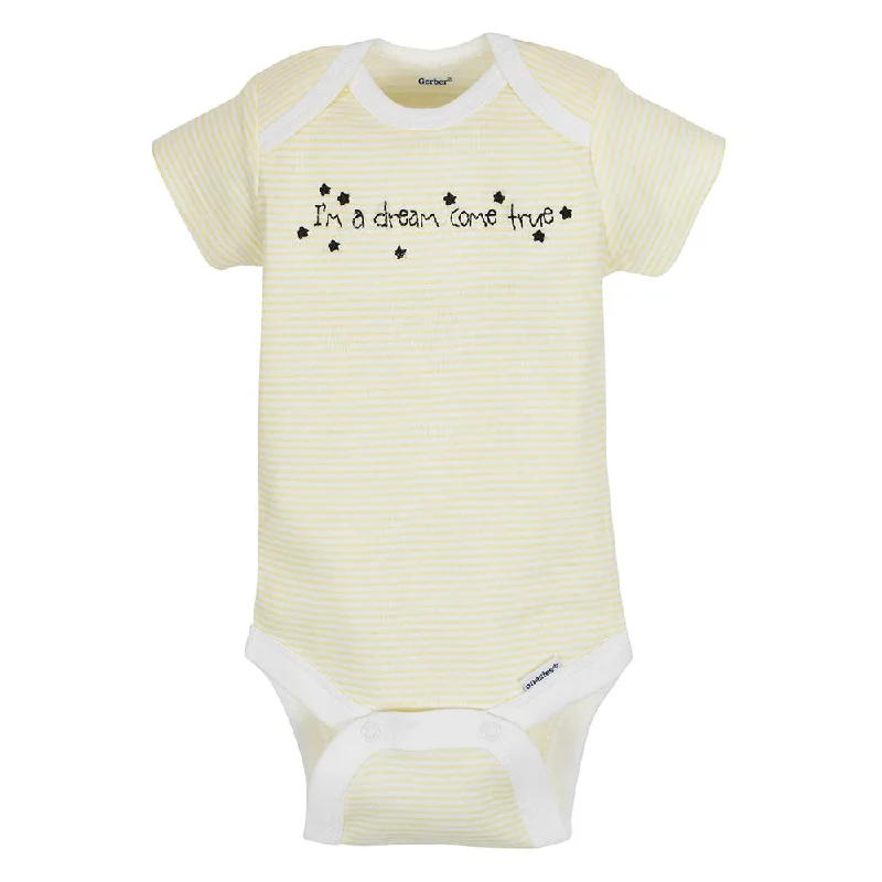 5-Pack Short Sleeve Clouds Onesies® Bodysuits