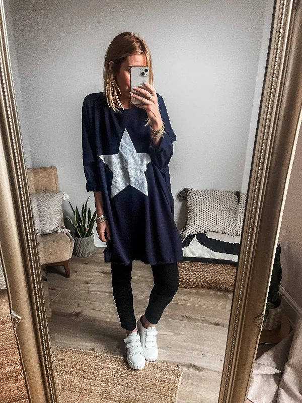 Everyday Star Sweat Tunic