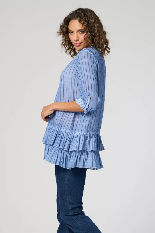 Denim / UK: 10 - EU: 36 - US: XS