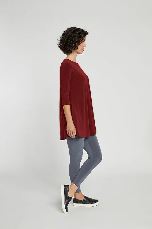 Trapeze Tunic | Brick