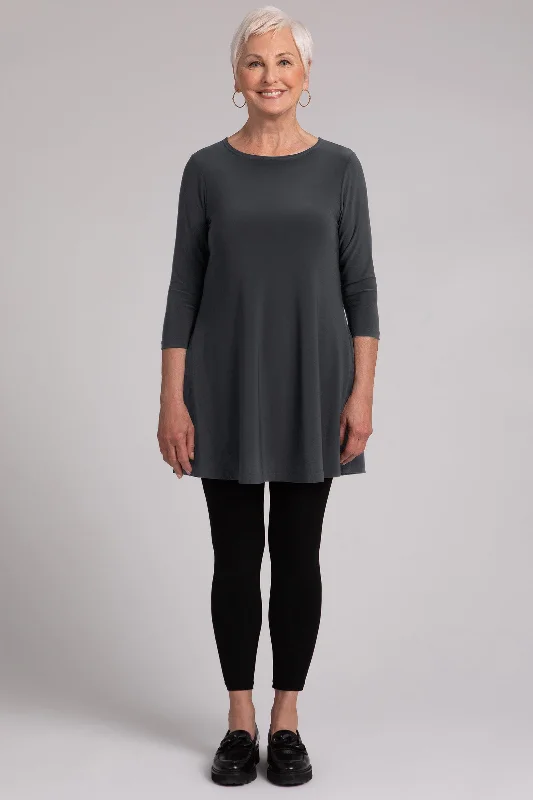 Trapeze Tunic Plus | Graphite