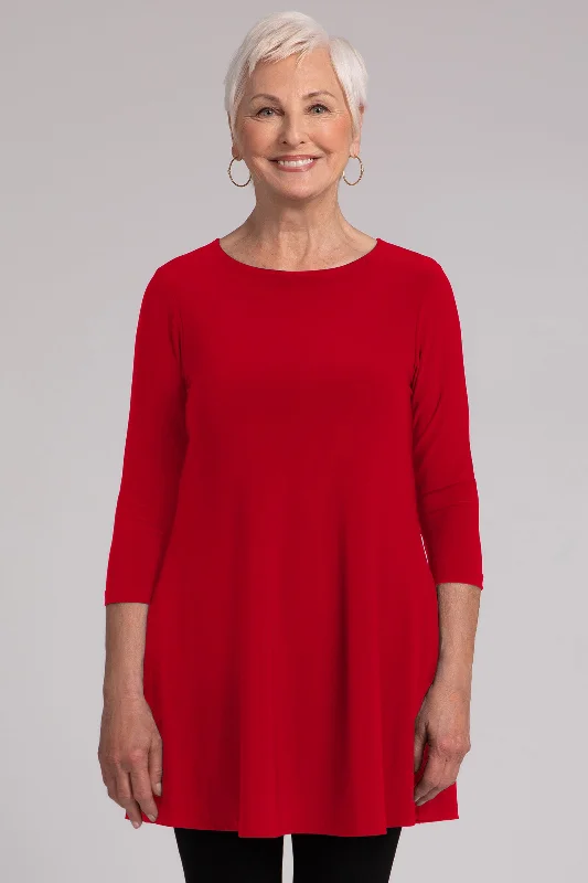 Trapeze Tunic Plus | Poppy