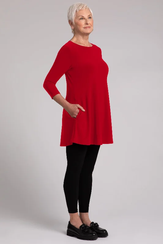 Trapeze Tunic Plus | Poppy