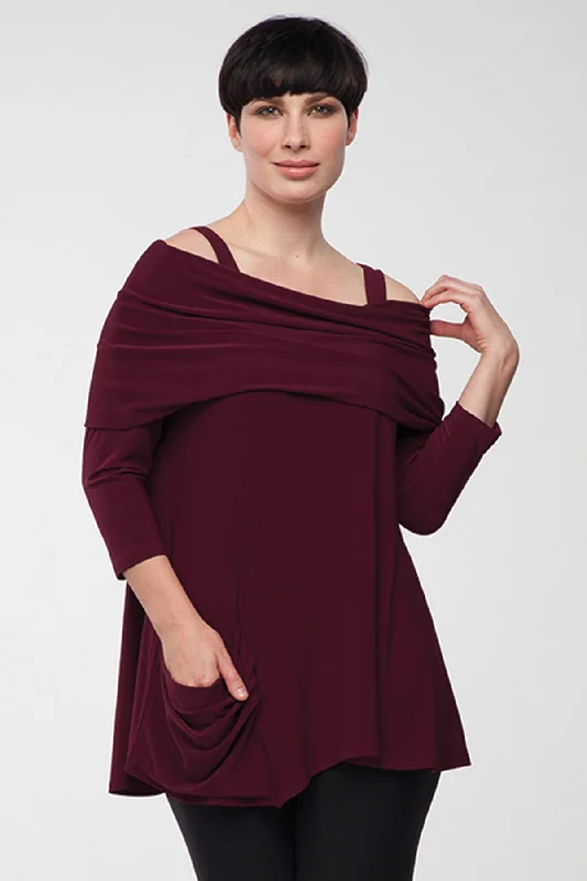 Uptown Tunic | Scarlet